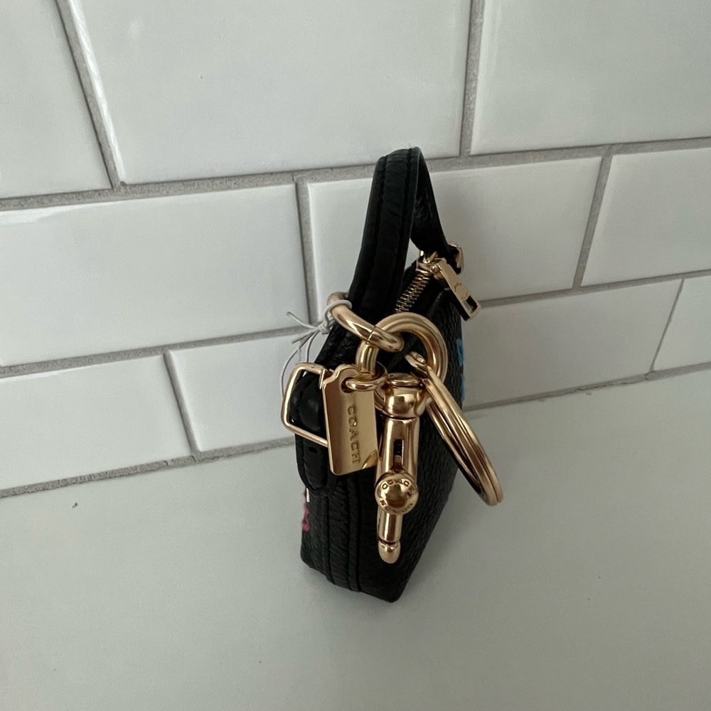 COACH 👛 MINI  BAG CHARM - Picture 3 of 13